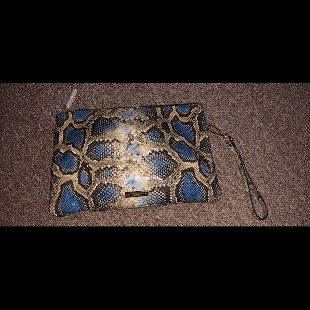 💙🐍Christian Siriano New York clutch🐍💙